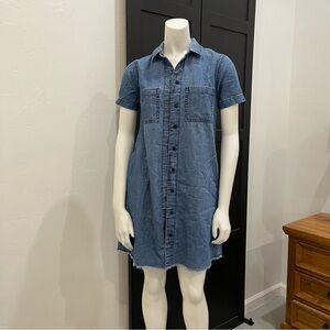Madewell Light Blue Denim Top